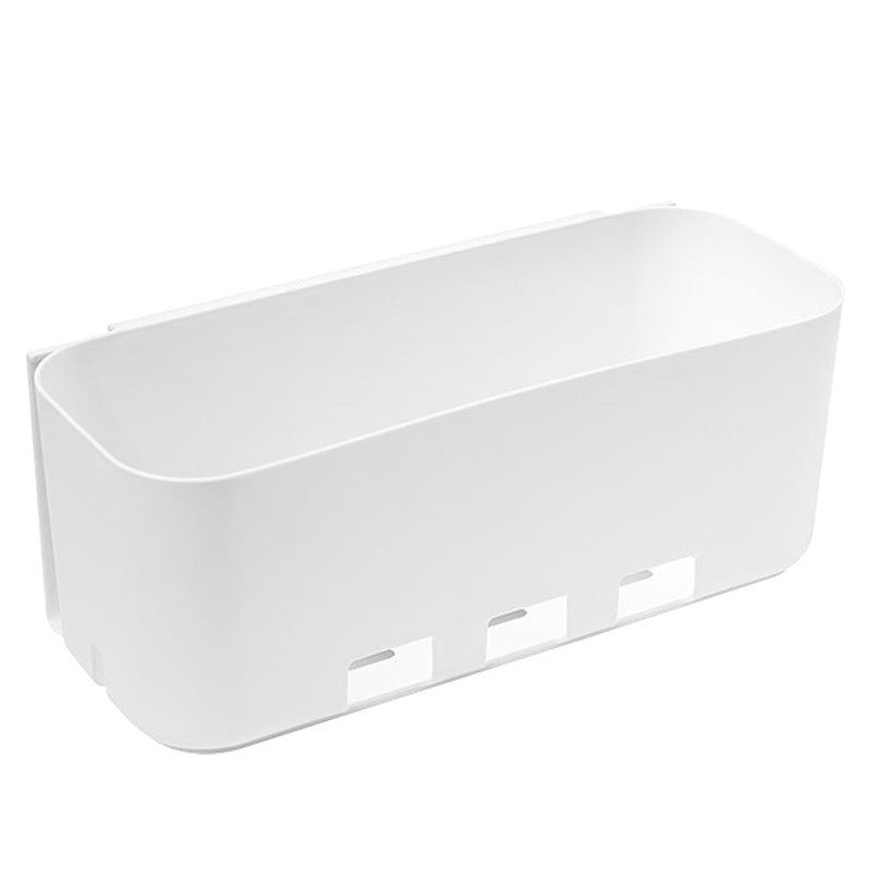 Kitchen Cabinet Retractable Storage Rack Drawer Type Multi-function Hole Free Refrigerator Bath Organizer Food Preservation Box
